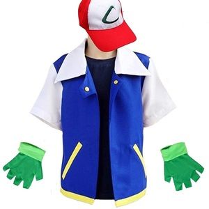 Ash Ketchum Pokémon Shirt Costume